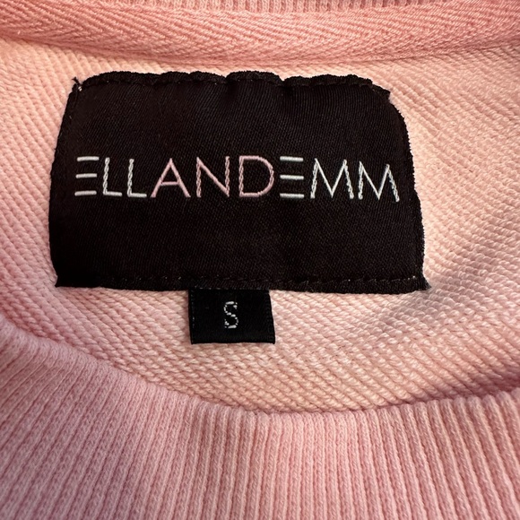 Ell And Emm Size Small Troop Beverly Hills Sweatshirt Pink With Graphic Print - Picture 3 of 8